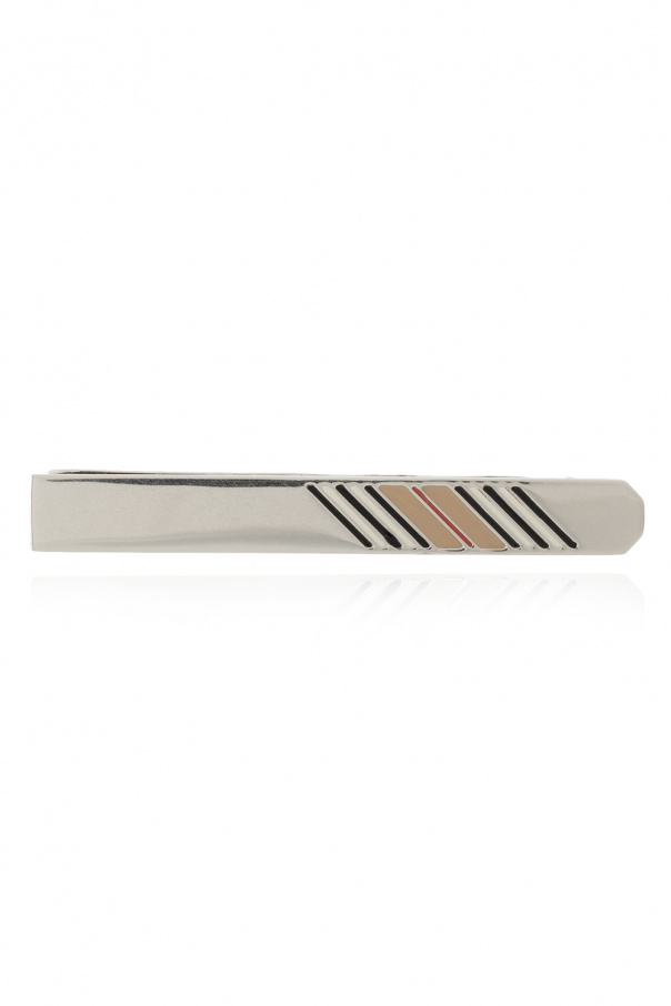 Burberry check tie clearance bar